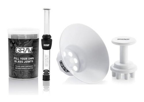 Grav - Fill Your Own Glass - 7 Joints Pack + Filling System