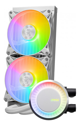 Enfriamiento Líquido Para Cpu Msi Mag Coreliquid E240 White