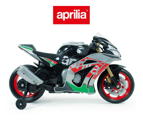 Motocicleta Infantil Motorbike Aprilia Rsv 12v Injusa
