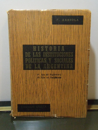 Adp Historia De Las Instituciones Politicas Y Soc De La Arg.