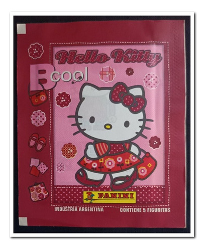 Hello Kitty Bcool, Sobre Sellado Panini 2011 (Usado)