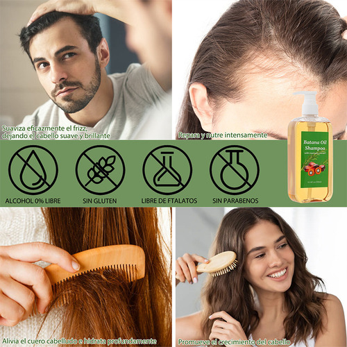 ChampĂș Batana, Crecimiento Del Cabello.