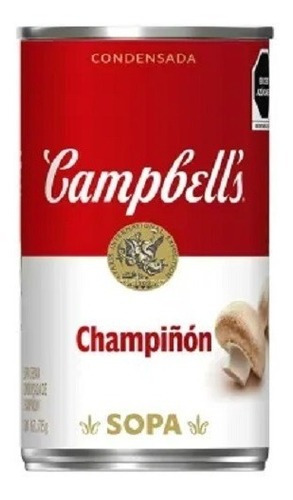 Crema De Champiñones Campbell's 4 Pzas De 735g