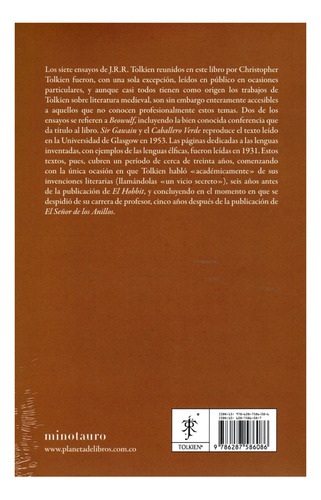 Libro Los Monstruos Y Los Críticos editorial minotauro de John Ronald Reuel Tolkien