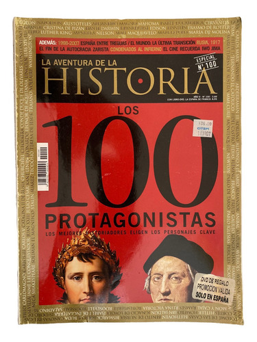 Revista La Aventura De La Historia 100 Los 100 Protagonistas (Usado)