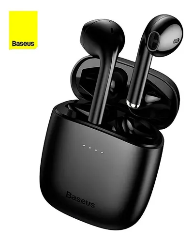 Auriculares in-ear inalámbricos Baseus Encok W04 A00026200212Z1 negro