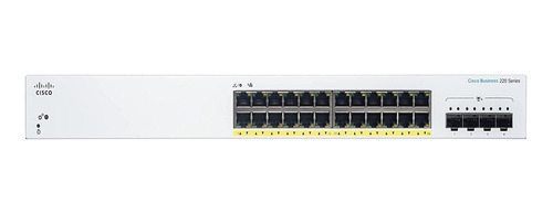 Switch Cisco Cbs220-24fp-4g-ar 24 Giga Poe + 4 Sfp