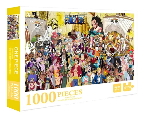 Rompecabezas De One Piece Luffy Zoro 1000 Piezas &an5 | MercadoLivre