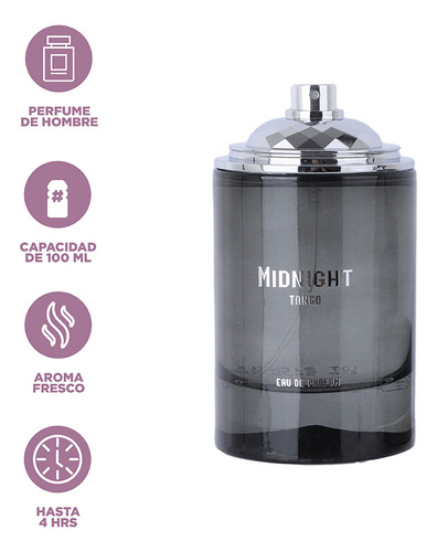 Miniso Perfume Para Hombre Midnight Tango 100 Ml