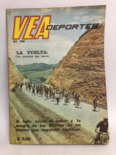 Revista Deportiva - Vea Deportes No.126 Mayo 3 De 1967