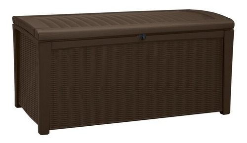Imagen 1 de 6 de Baul Plastico Exterior Keter Borneo Simil Madera 420 L
