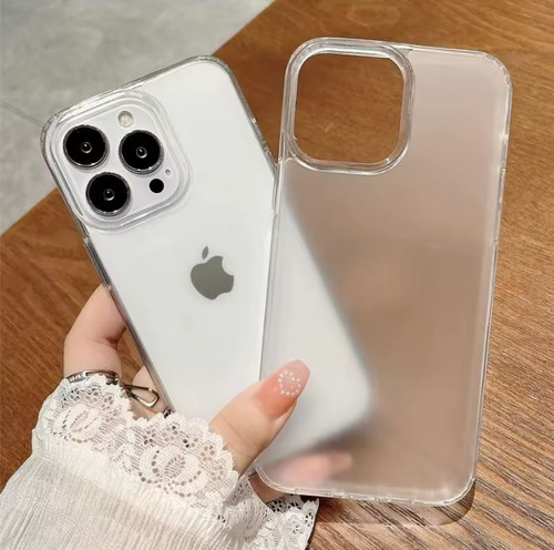 Nova Case Translúcida Para iPhone 15 Pro, Max Proteção Luxo
