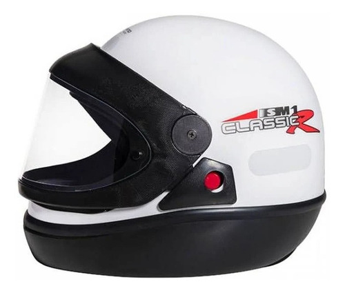 Imagem 2 de 8 de Capacete Taurus San Marino Branco Classic