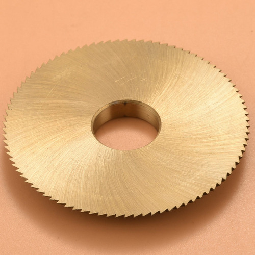 Cuchilla De Corte De Llave Chapada En Titanio De 60 X 6 X 1