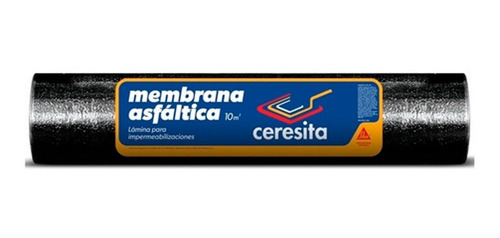 Imagen 1 de 3 de Membrana Asfáltica Aluminizada 4mm De Espesor Ceresita 40 Kg