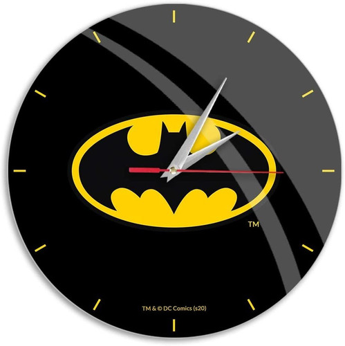 Reloj De Pared Original De Batman, Con Licencia Oficia
