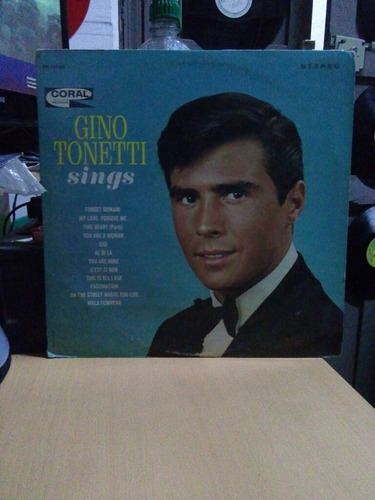 Gino Tonetti Sings Imp Vinyl Lp Acetato. Oferta1