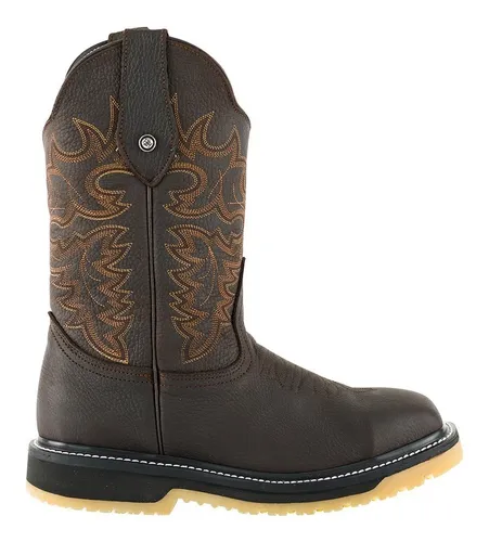 Botas Hombre Justin Boots 5499 Punta Ancha