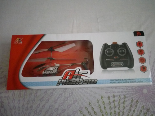 Helicoptero Radio Control De 3 Canales, Nuevo, Importado