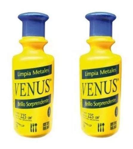 Limpia Metal Crema 225cc Venus, Pack X 2u. (cod. 2622)