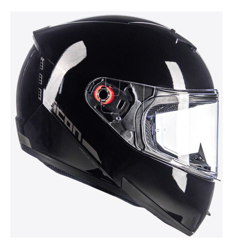 Capacete Moto Peels Icon Classic Sem Óculos Interno Cor Preto Brilho Tamanho do capacete 58