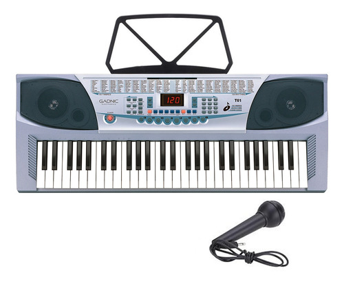 Teclado Musical Electrico Instrumento Garantia 54 Teclas