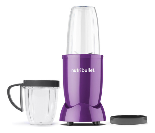 Nutribullet 600w Procesador Alimentos Glossy Amatista 6 Pcs Color Violeta