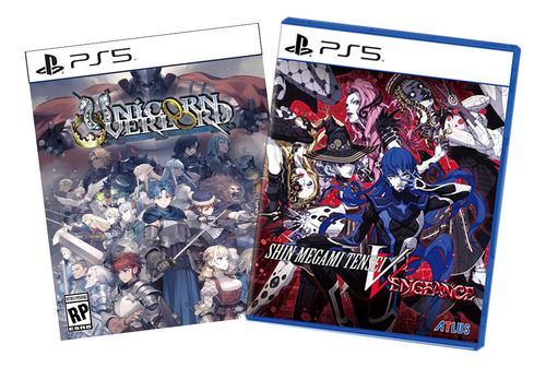 Combo Shin Megami Tensei V Vengeance + Unicorn Overlord Ps5