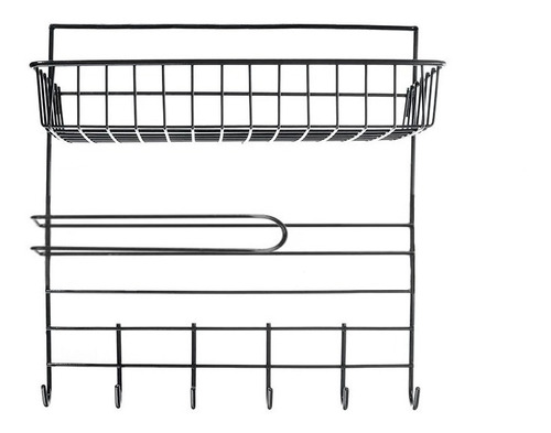 Organizador Estantes Ganchos Porta Rollo D+m Bazar