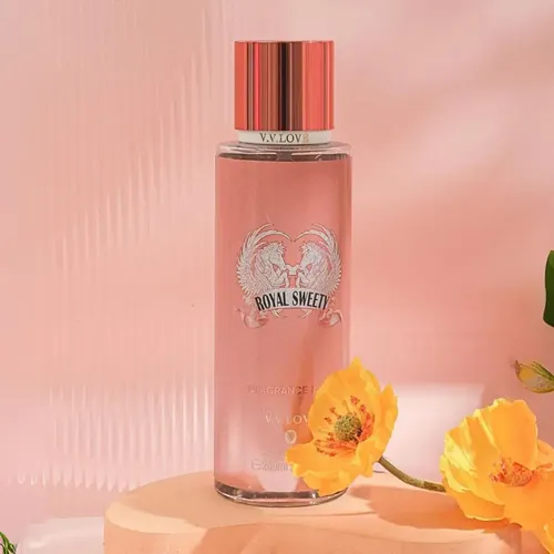 V. V. Love Royal Sweety Rosé Body Mist For Woman 250ml | MercadoLivre
