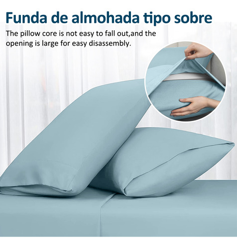 Juego De Matrimoniale Sábanas Solid Design Ultra Suave