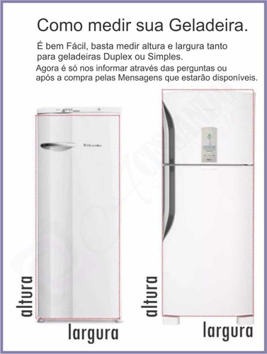 Adesivo P/envelopar Geladeira Freezer Arco Iris Musical Novo