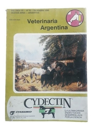 Revista Veterinaria Argentina N° 70 Diciembre 1990