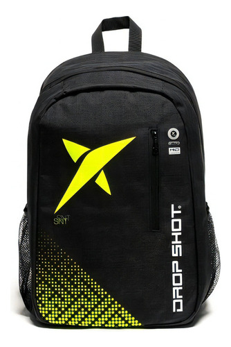 Mochila Drop Shot Essential 2.2 - Preto E Amarelo