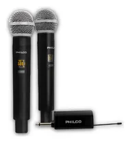 Comprar Set De 2 Micrófonos Inalámbricos Uhf Philco Hifi Edition