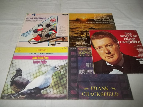 Lp Vinil - Frank Chacksfield - 5 Discos