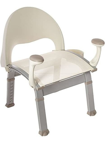 Moen Dn7100 Ajustable Asiento De Ducha Con Respaldo M Y Repo