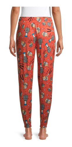 Pantalones Para Dormir Mujer Sushi Soya Shrimp Talla S 4-6