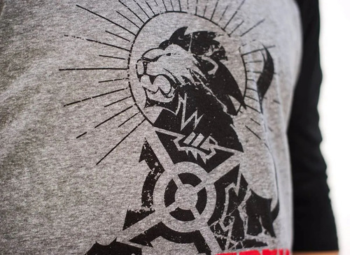Remera Progenex Unisex Lionheart Edition ( U S A ) Crossfit