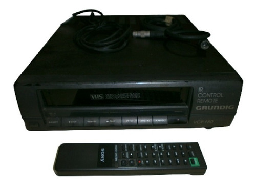 Vhs Video Cassette Grundig Modelo Vcp 180