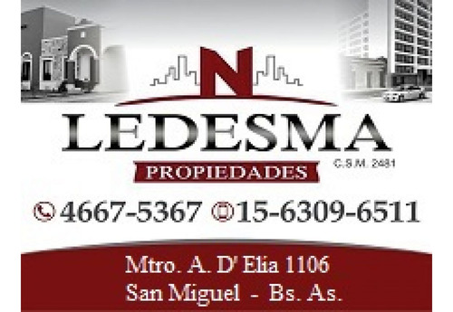 Alquiler Galpón Depósito 305m2 José C. Paz