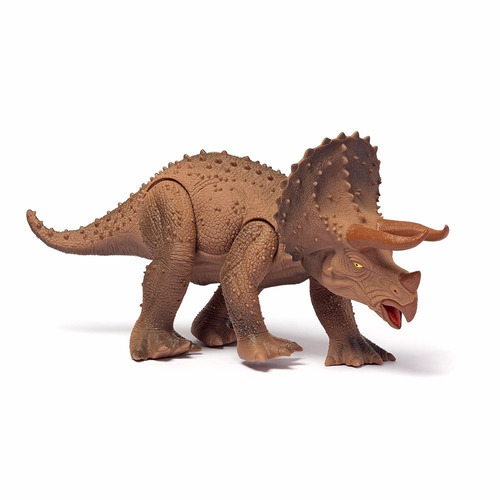 Dinossauro Triceratops Emborrachado Dino World + Frete