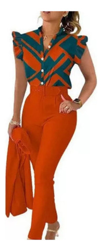 Tt Conjunto Elegante De Traje, Chaleco Y Pantalón De Dos
