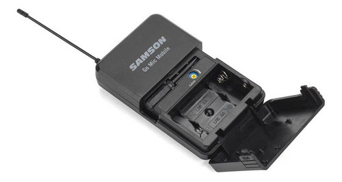 Microfone Sem Fio De Lapela Samson Go Mic Mobile - E Gtia Cor Preto