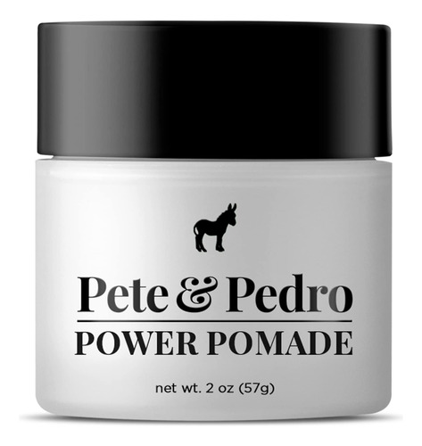 Pete & Pedro Power Pomade - Pomada Fuerte Para Peinar El Ca.