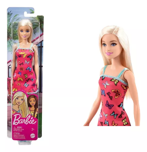 Acessórios para Boneca - Barbie Fashionista - Roupa - Vestido Rosa