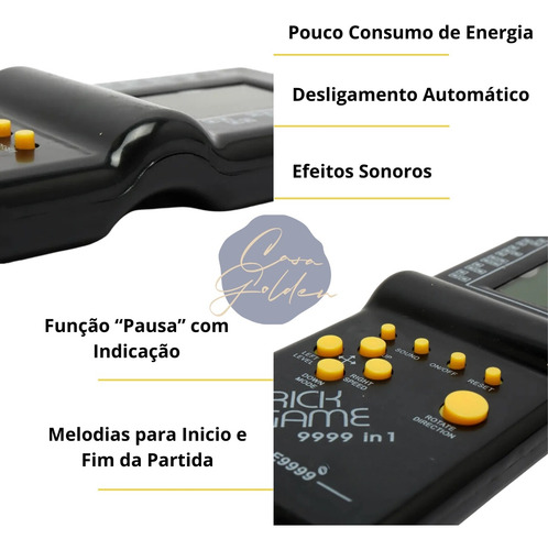 Video Game Portátil Clássico Console Antigo Retro 9999 Jogos