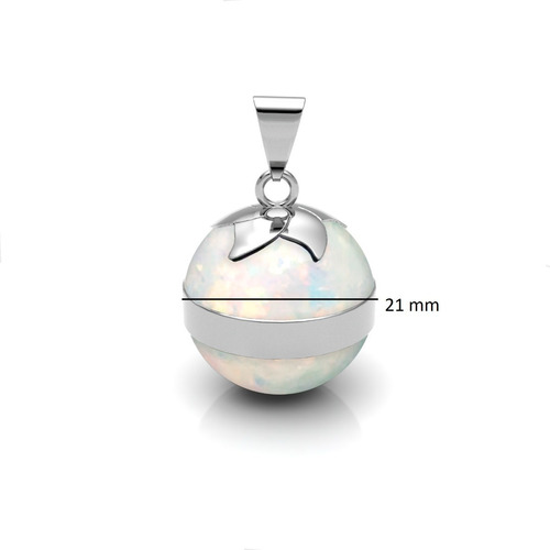 Dije Llamador De Ángel Azul De Plata .925 Agálea Joyería