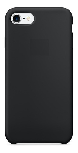 Funda Silicon Alta Calidad Para iPhone 7 & 8 Negro
