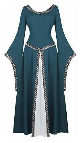 Mujer Súbita Vestido Medieval Irish Renaissance Traje 5fcbd